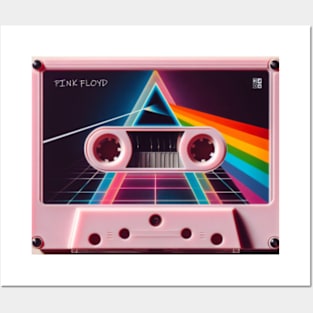 Trendy Pink Floyd Cassette Tee Posters and Art